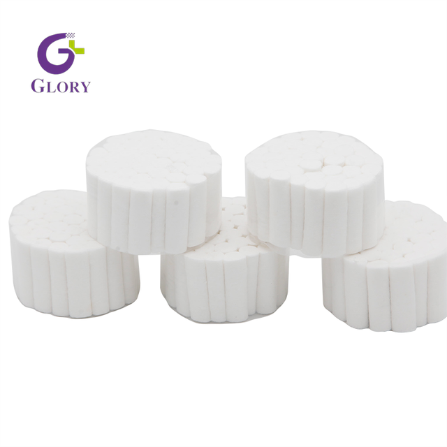 Rolo de algodão odontológico médico