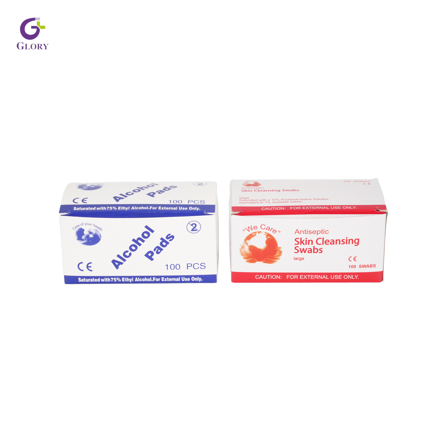 Almofada descartável de álcool não tecido