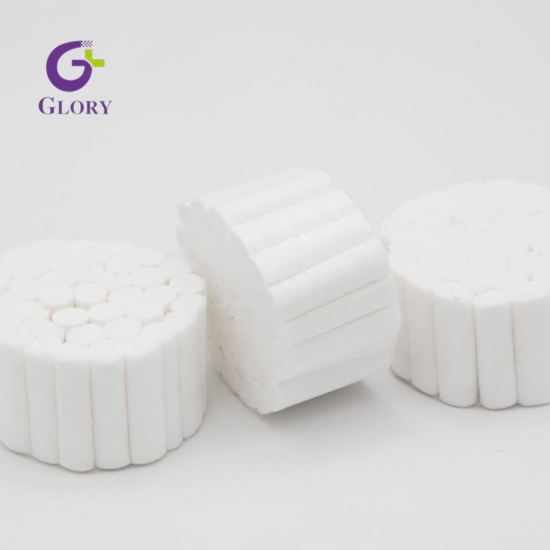 Rolo de algodão odontológico médico