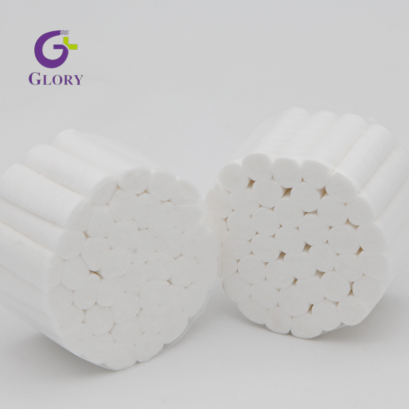 Rolo de algodão odontológico médico