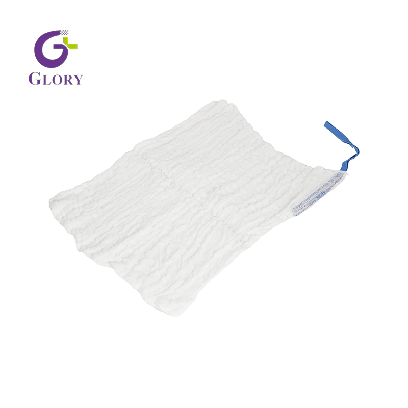 Esponja de laparotomia para almofadas abdominais