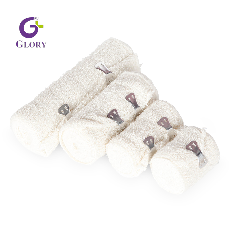 Atadura elástica crepe respirável