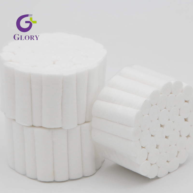 Rolo de algodão odontológico médico