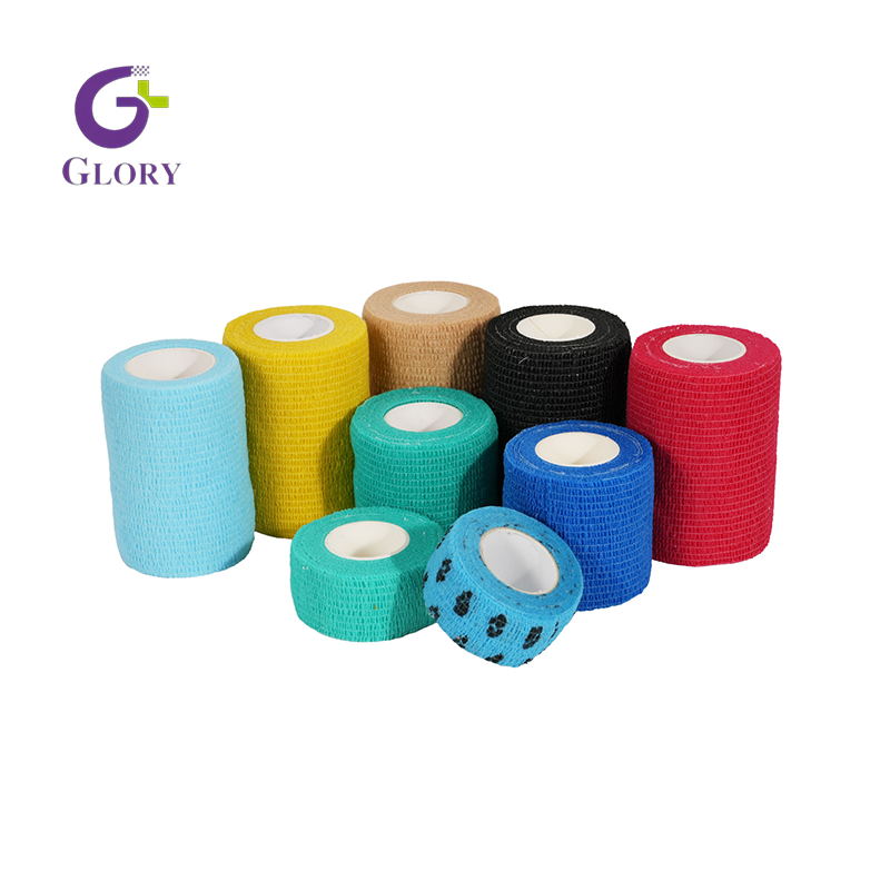 Bandagem coesa não tecida