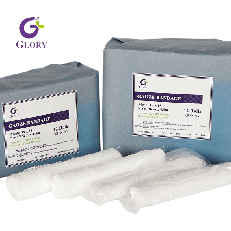 Curativo de gaze macia para feridas