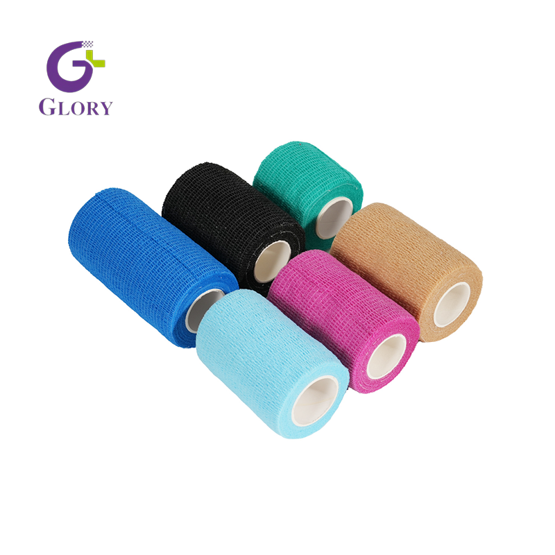 Bandagem coesa não tecida