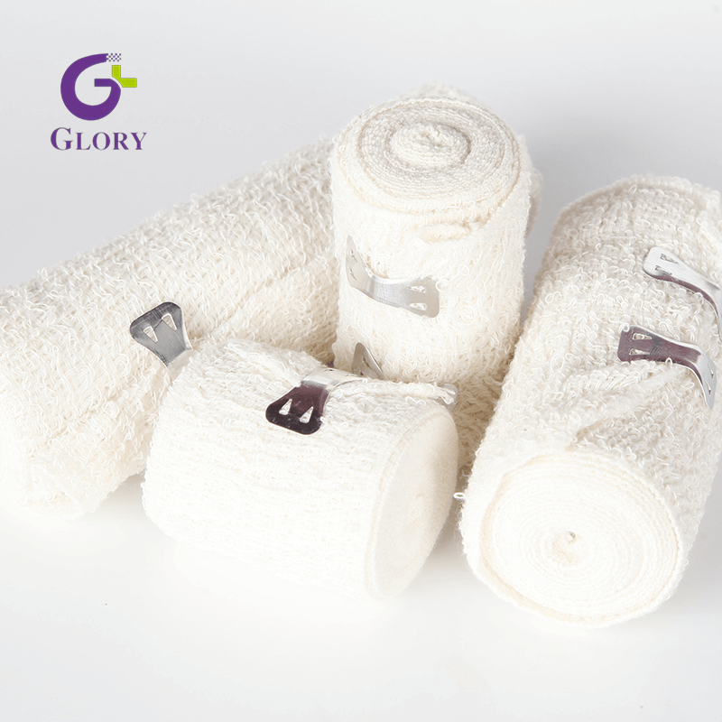 Atadura elástica crepe respirável