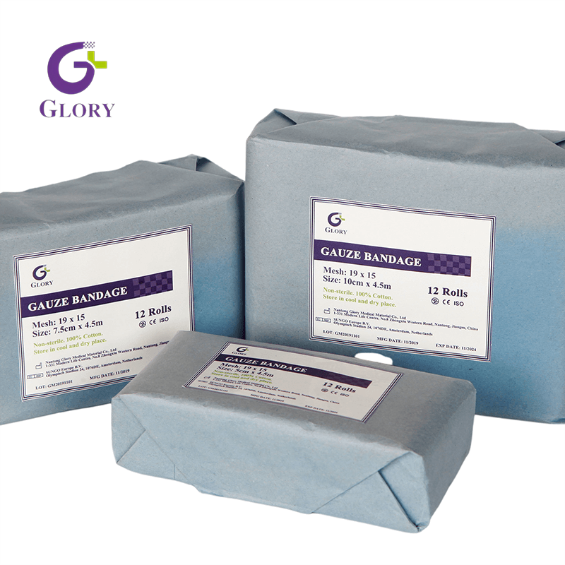 Curativo de gaze macia para feridas