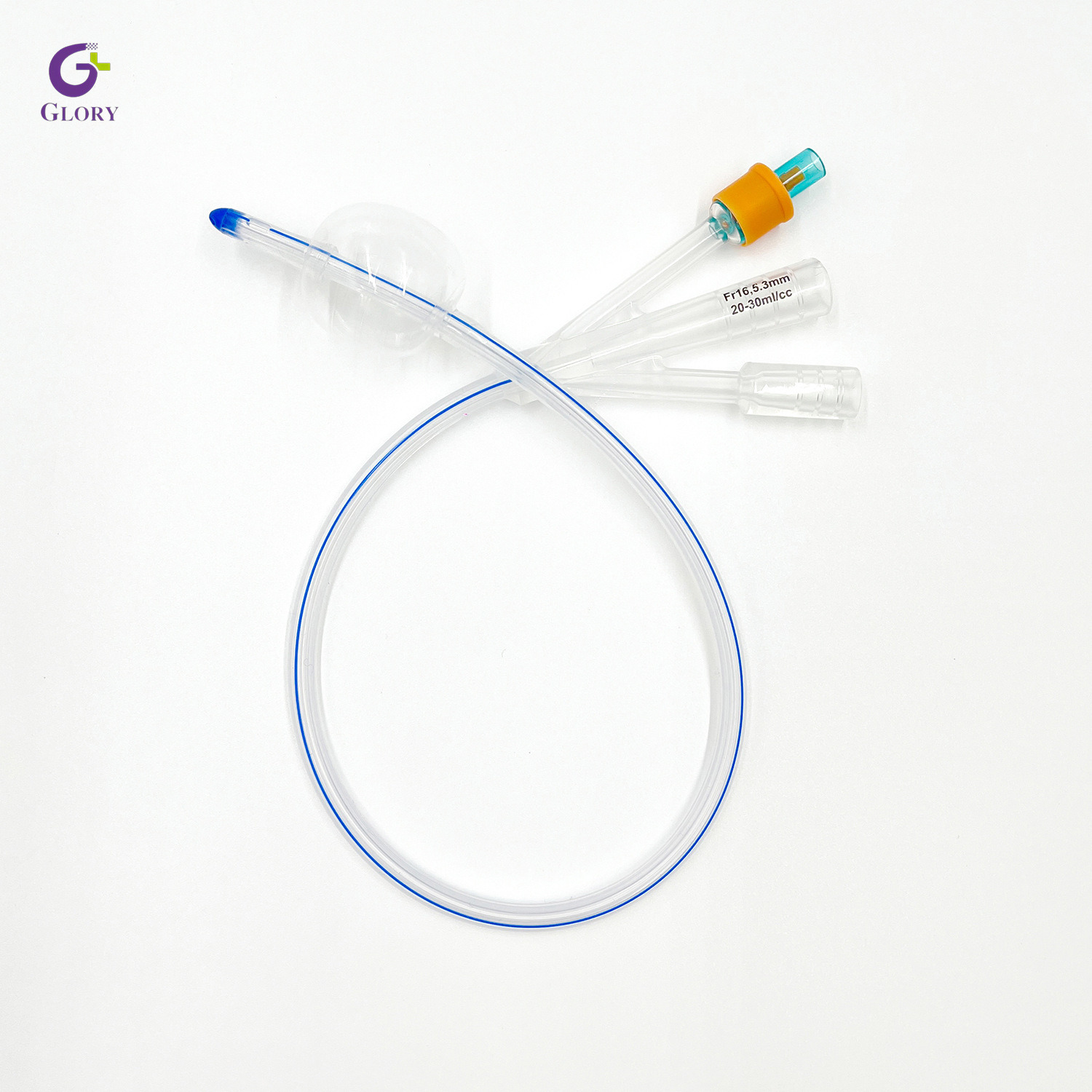 O cateter estéril descartável de Foley do silicone dimensiona 6Fr–26Fr para uso clínico